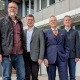 v.l.n.r. Bernhard Slawik, Günter Scherzl, Gerhard Röhrich und Matthias Andres