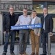 Valentin Mágori (2.v.l.) mit v.l.n.r. Bernhard Slawik, Günter Scherzl und Matthias Andres