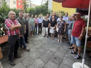 Danke an alle Poinger Schulweghelferinnen und -helfer am letzten Schultag © Foto: Privat
