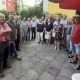 Danke an alle Poinger Schulweghelferinnen und -helfer am letzten Schultag © Foto: Privat